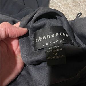 Connected Apparel Charcoal Dress